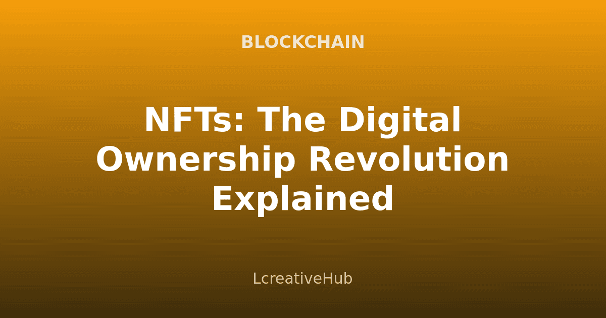 NFTs Digital Ownership