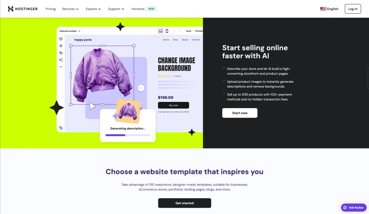 Hostinger Web Hosting