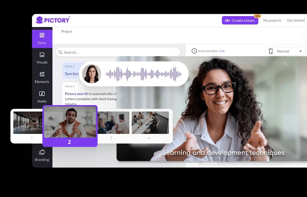 Create videos with Pictory