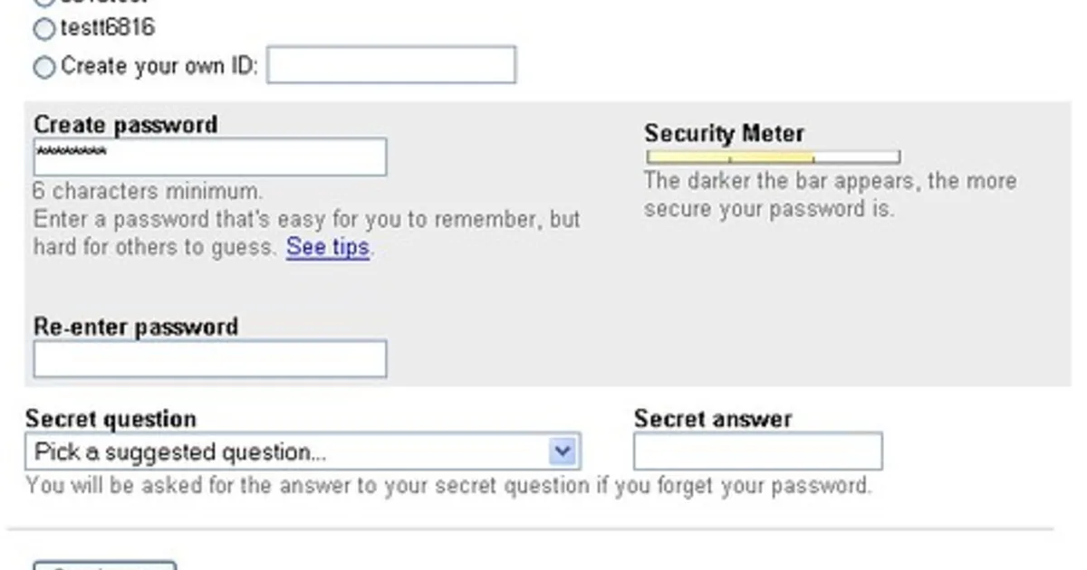Strong Passwords Guide